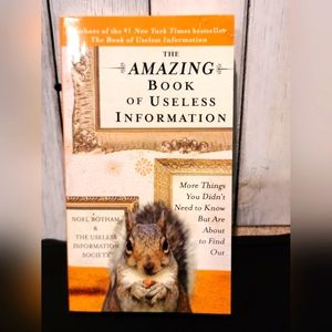 Amazing book of useless information NWT Paperback Funny